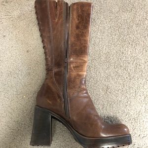 Steve Madden Lerke Leather Boots